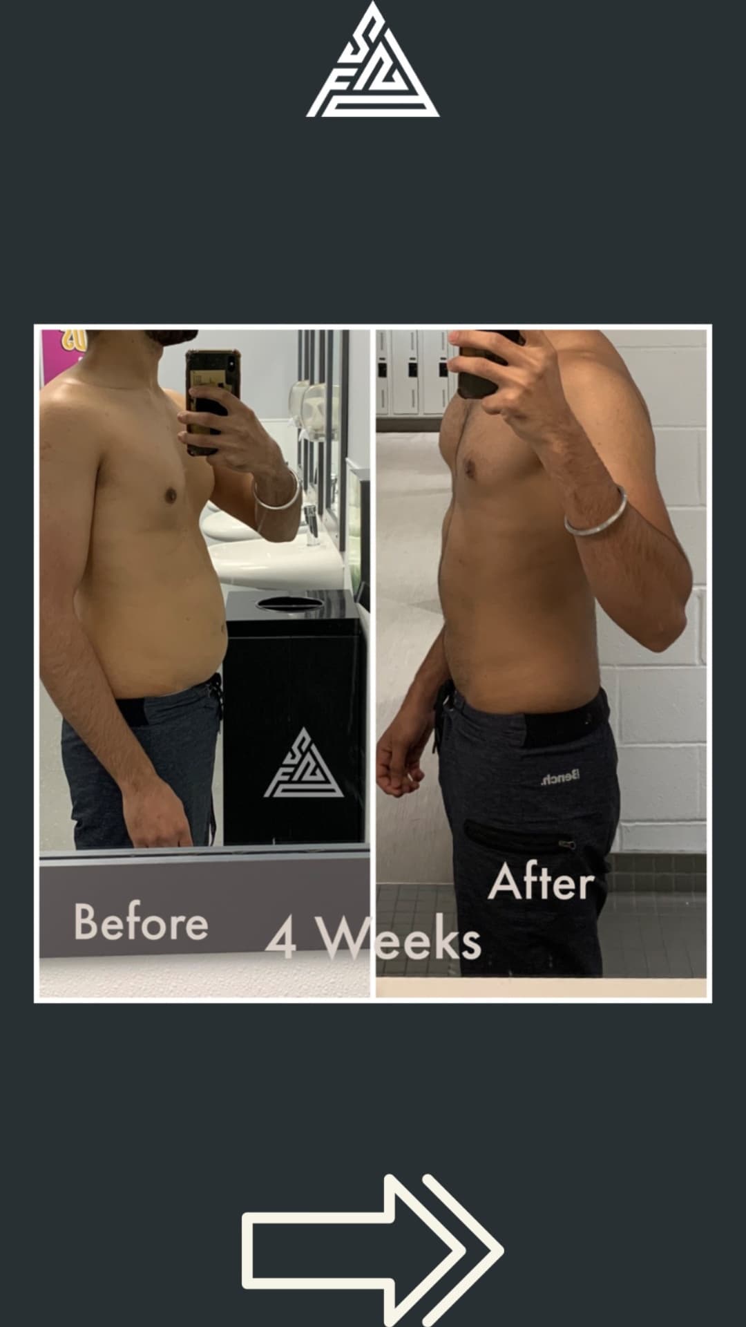 Client transformation in 4 Weeks